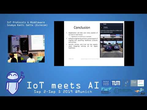 Monday, Sep 2, 2019 – IoT Technology (morning session)