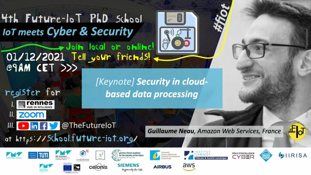 [FIOT rec] Guillaume Neau (AWS) – Keynote “AWS: An introduction to cloud security”